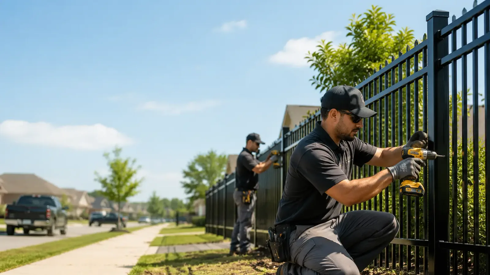 Metal Fence Installation in Travis Afb, CA